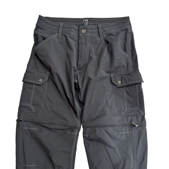 Kuhl Men's Dark Gray Cargo Pants - Picture 4 of 5